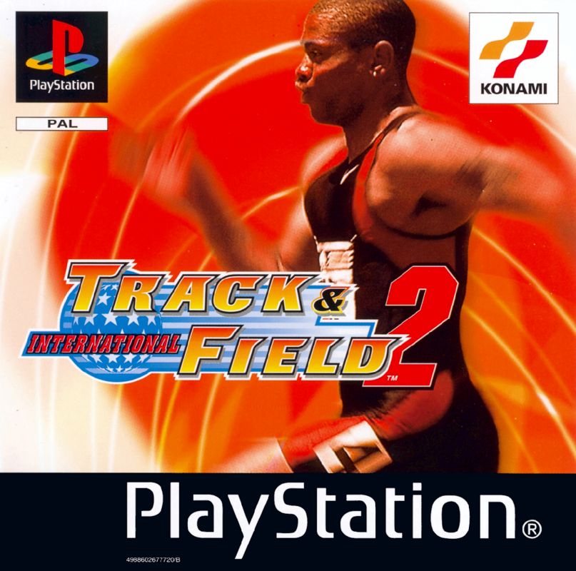 International Track & Field box art for Playstation